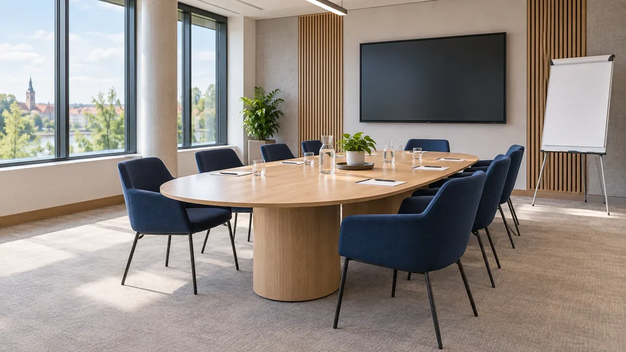 Sala konferencyjna w Centrum Aktywności przy ul. Parkowej 2